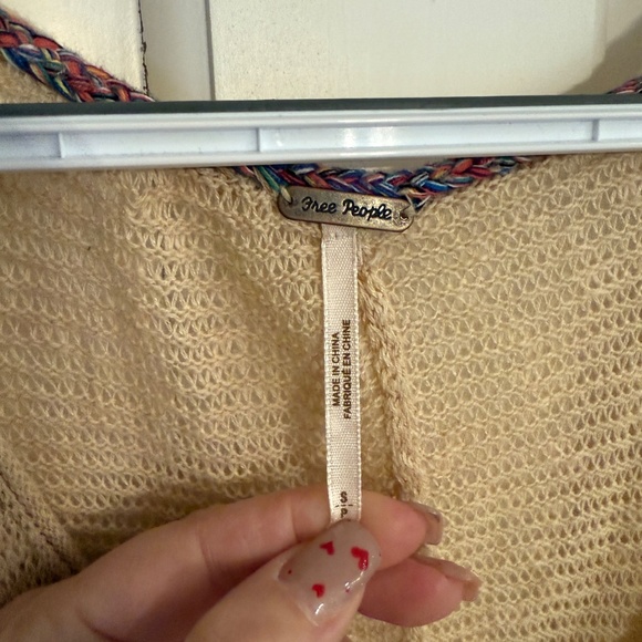 Free People Colorblock Sleeveless Sweater 31947 - Picture 5 of 7